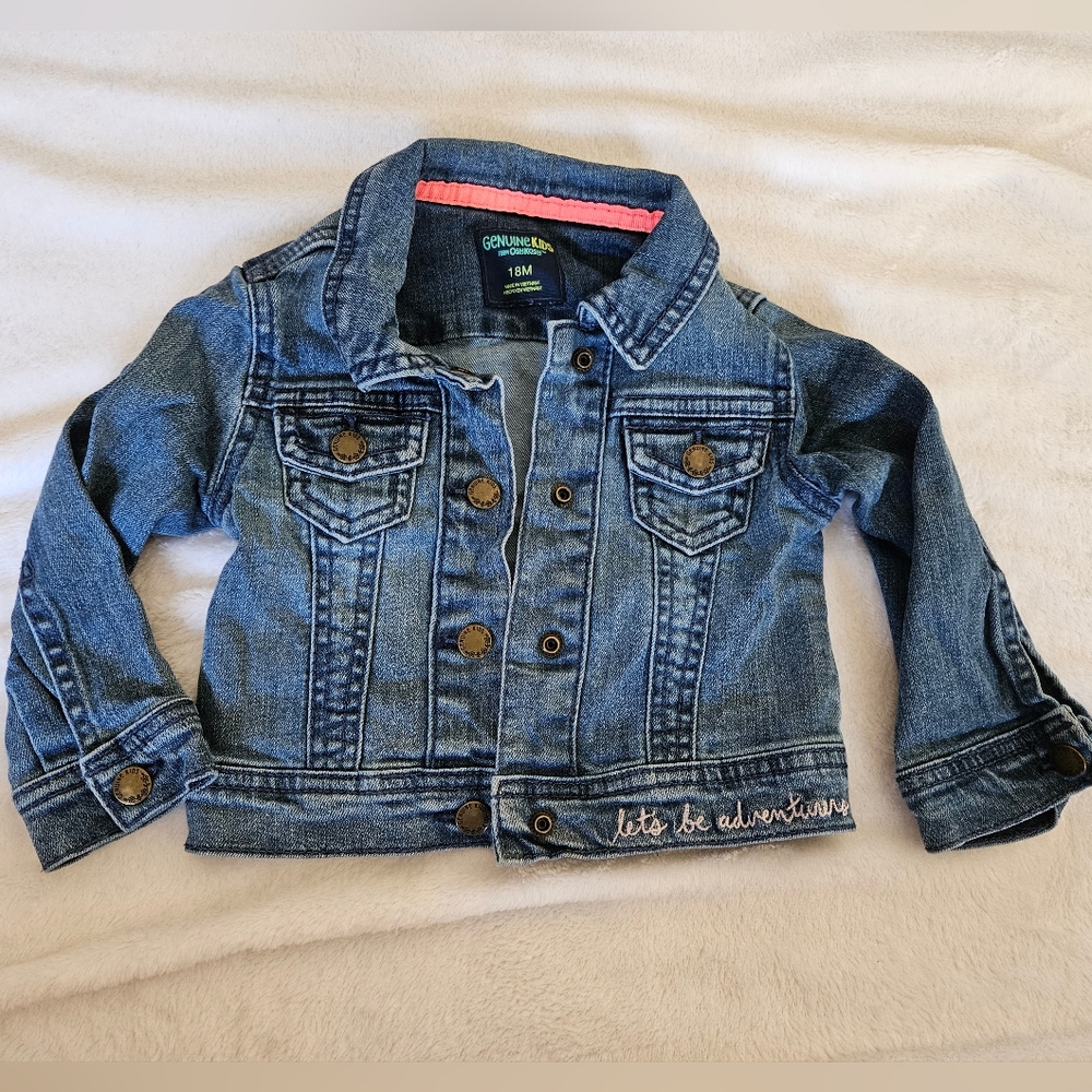 OshKosh | Denim Jacket | 18M | Girls | Baby | Toddler | Jean | Outerwear | EUC